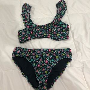 Girls flower bikini
